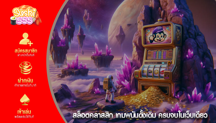 สล็อตคลาสสิก เกมพนันดั้งเดิม ครบจบในเว็บเดียว